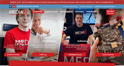 Desktop Screenshot of media8.de